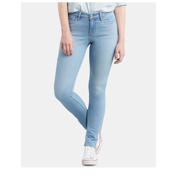 Levi’s Woman’s 711 Skinny- Mid Rise Jeans - Picture 1 of 3